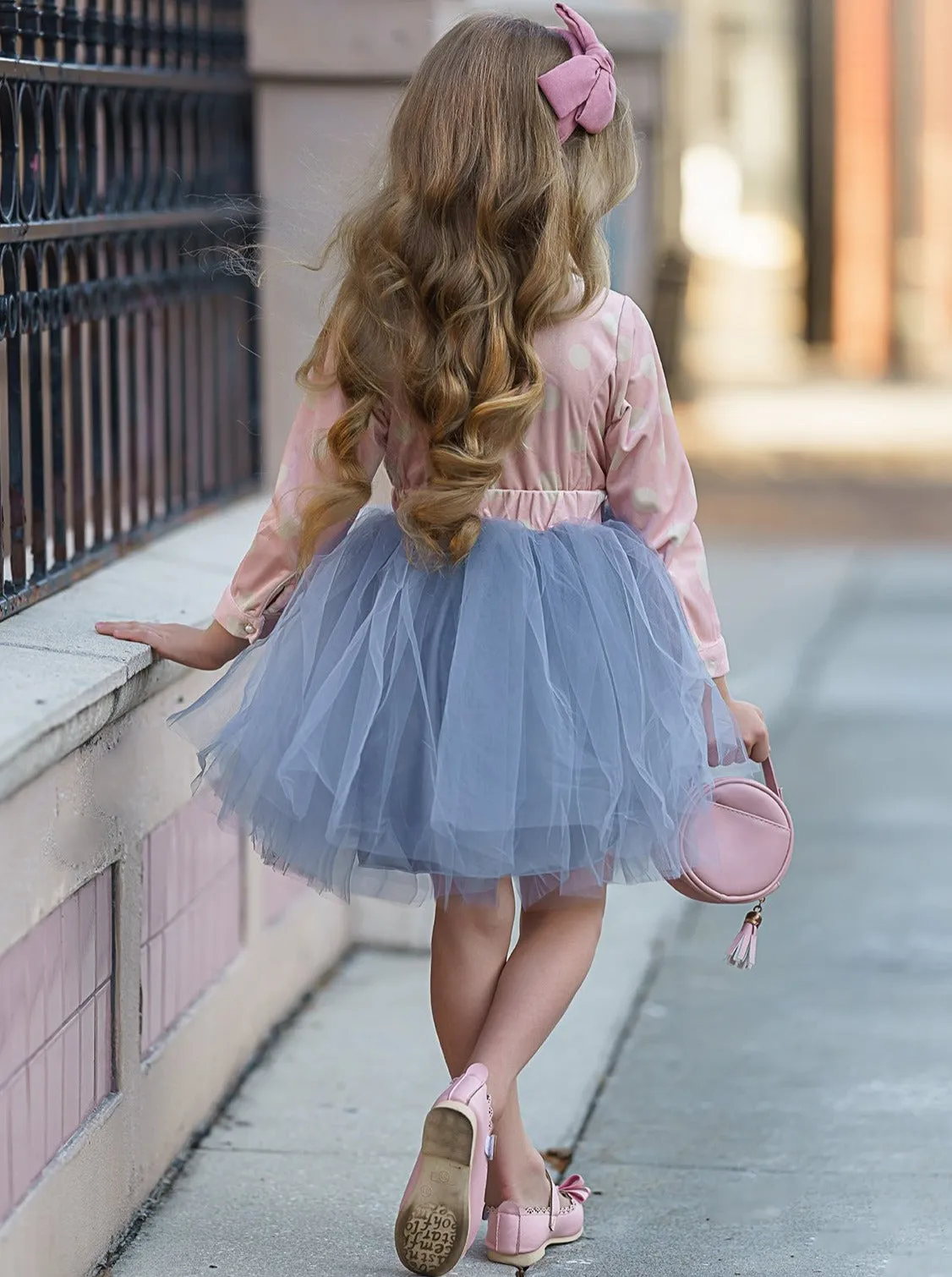 Posh Princess Polka Dot Blazer Tutu Dress