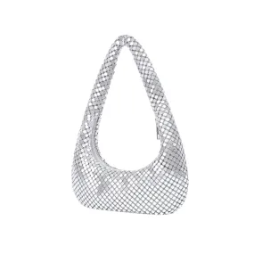 Pre Order:  Casual Aluminum Sequin Armpit Shoulder Bag