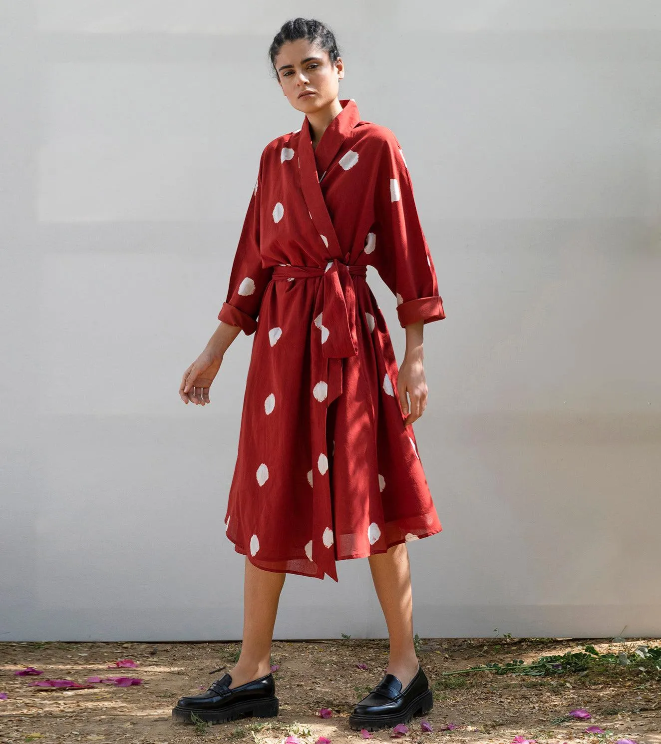 Red Cedar Wrap Dress