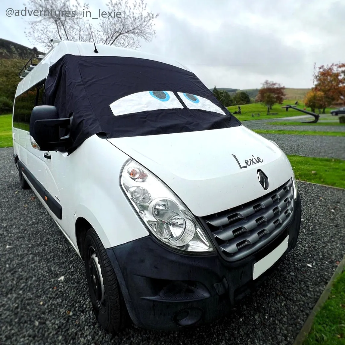 Renault Master Screen Wrap Eyes - Danny