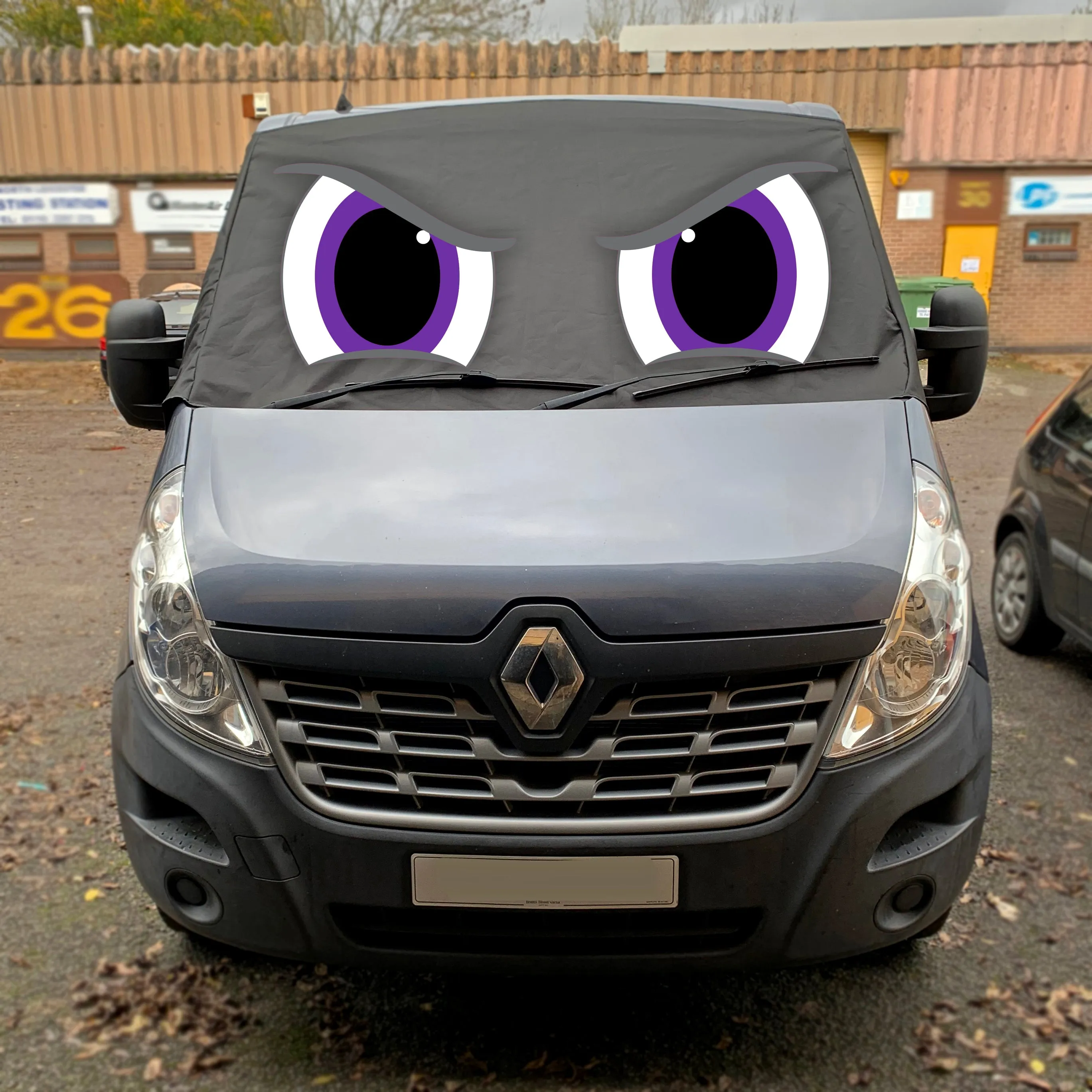 Renault Master Screen Wrap Eyes - Rocky