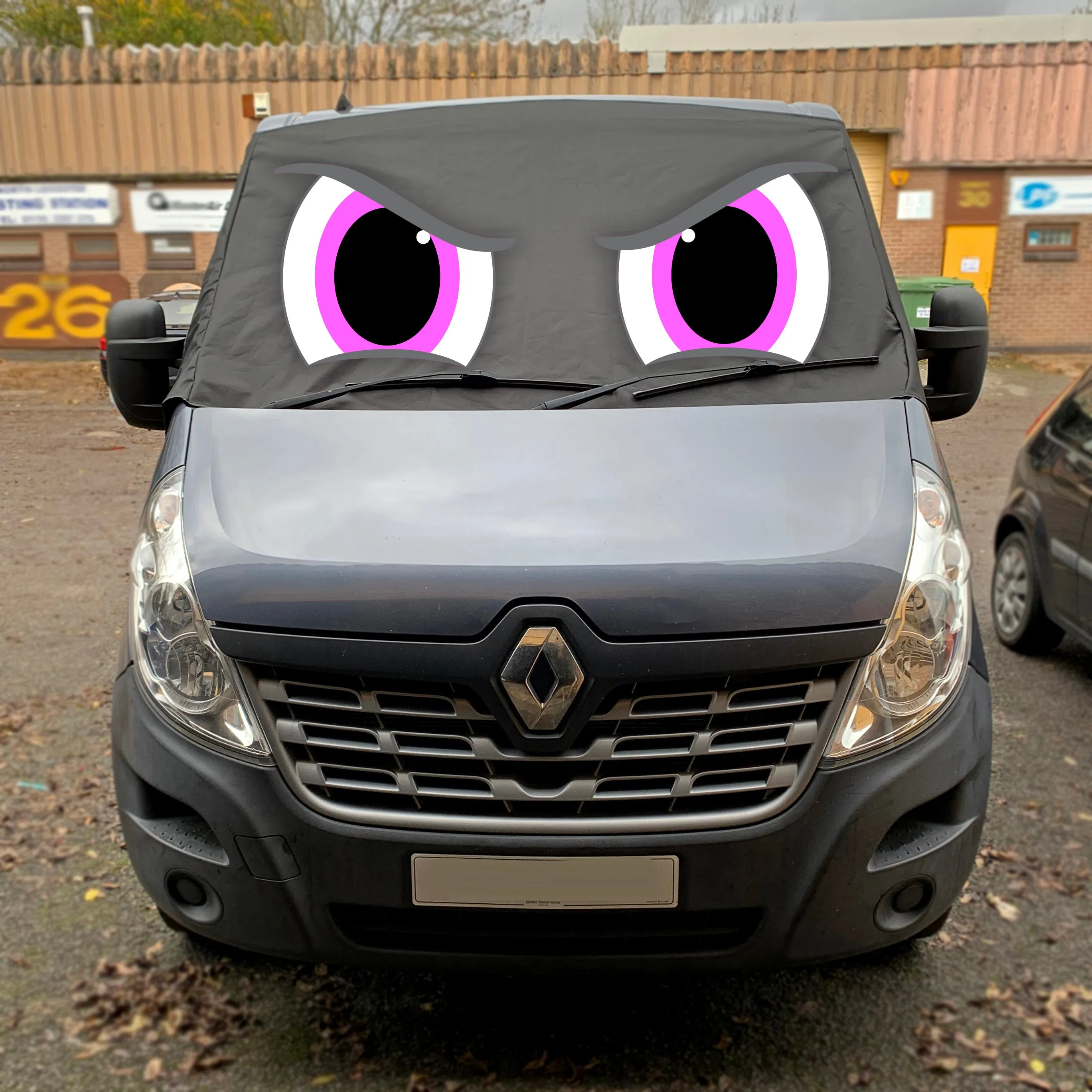 Renault Master Screen Wrap Eyes - Rocky