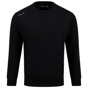 RLX Classic Fit Luxury Performance Sweatshirt Black - SS24