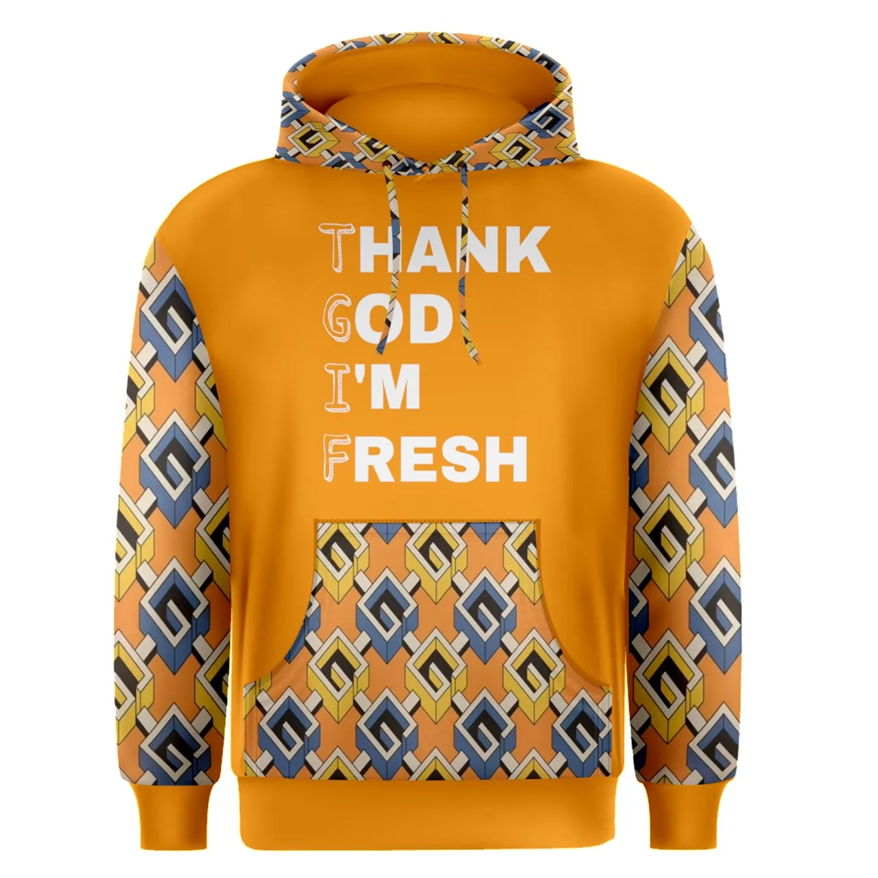 Roll Wit It Orange TGIF Core Hoodie