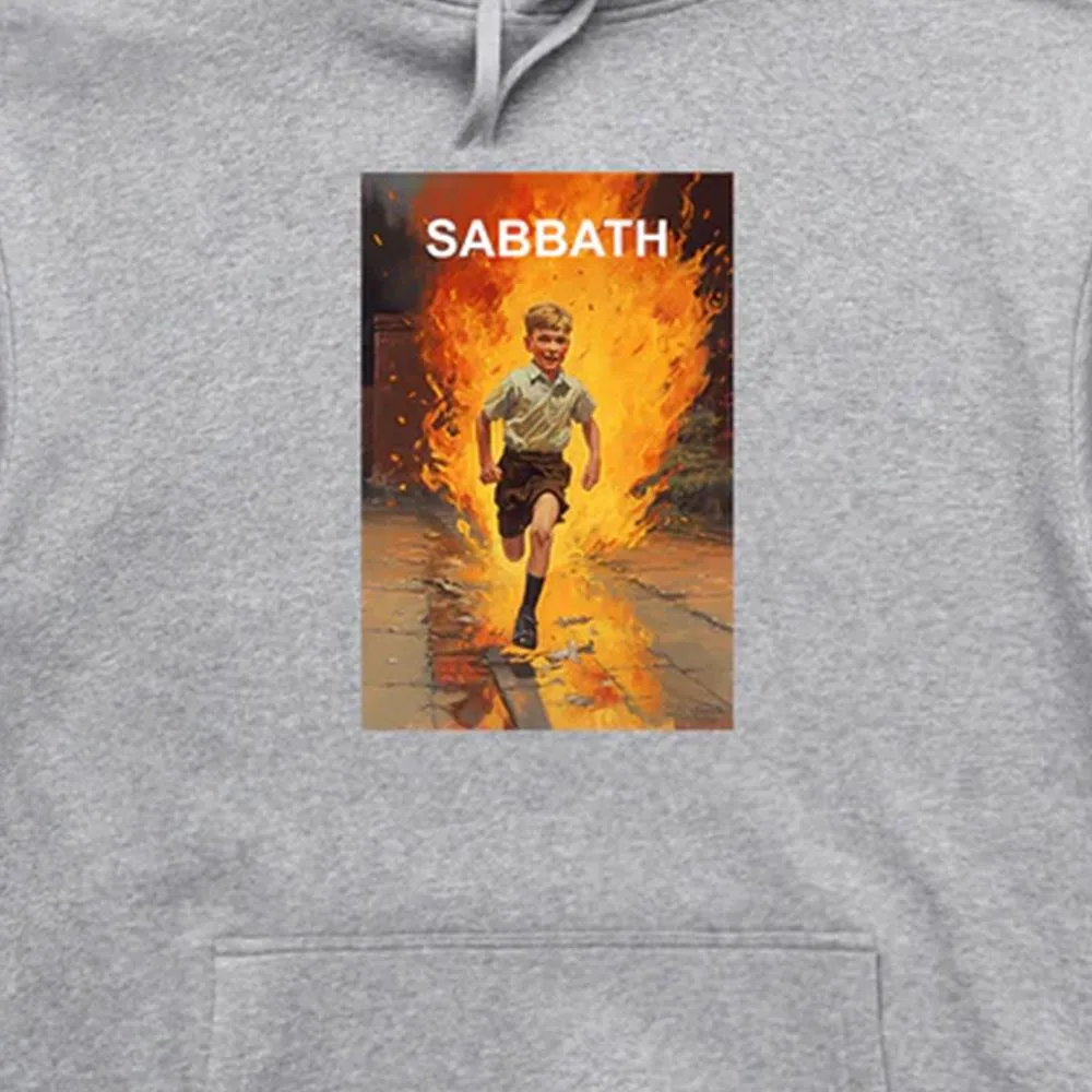 Sabbath Pyromaniac Pullover Hoodie - Heather