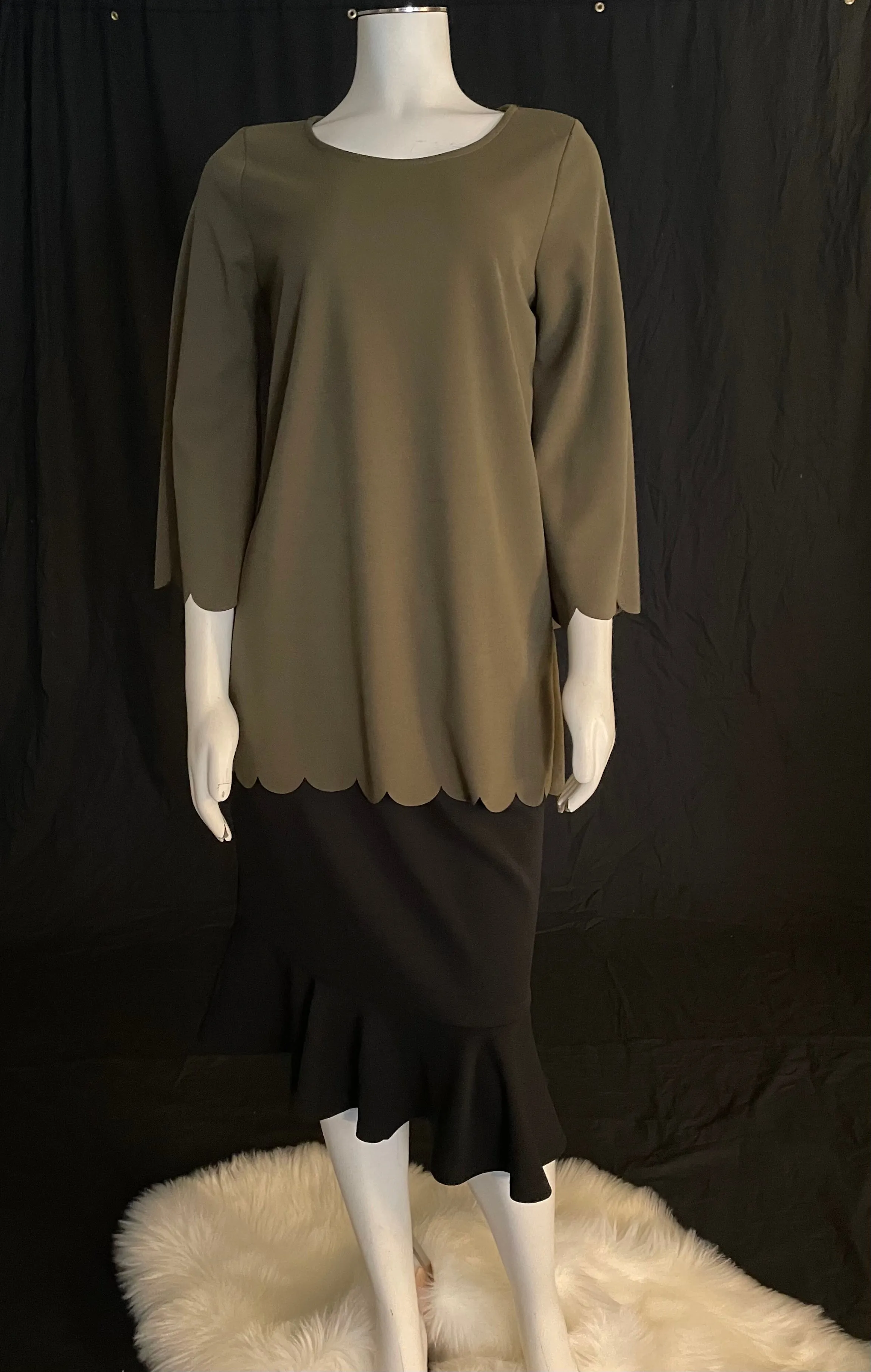 Scalloped Tunic