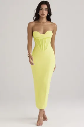 Serena Strapless Wrap Gown