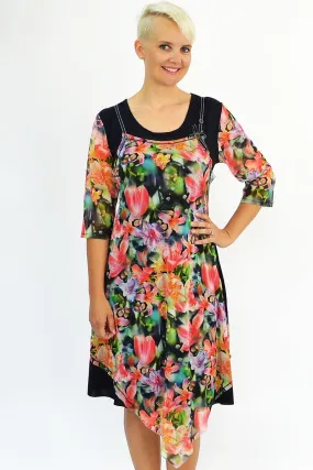 Shirley's Garden of Flowers Tunic