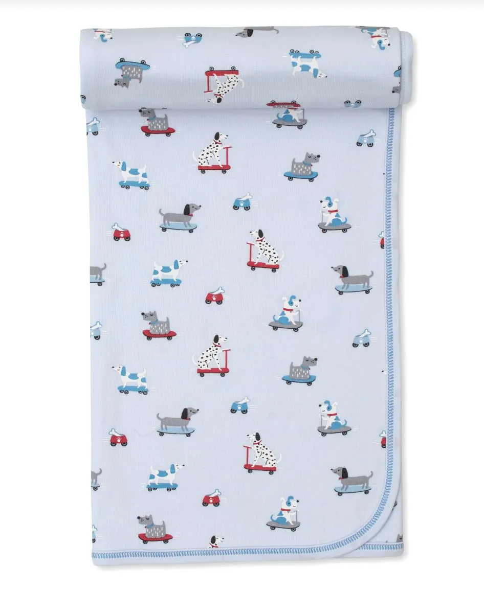 Skateboarding Pups Blanket