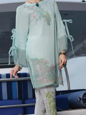 Sky Blue Lawn Tunic - LK-659