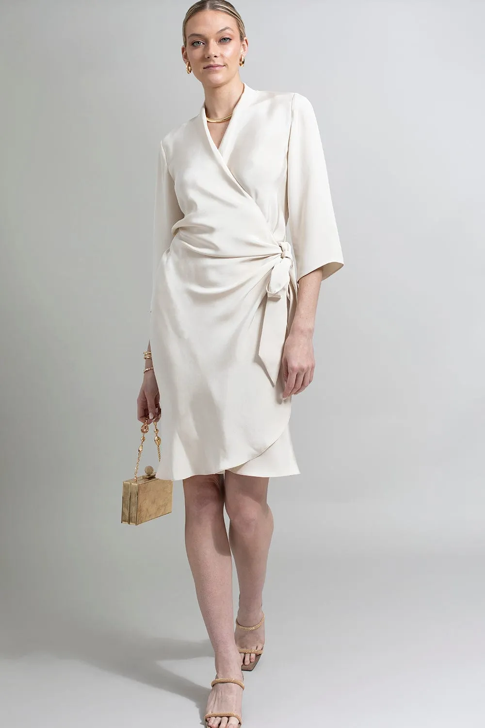 Sleeve Yard Dress - Cream