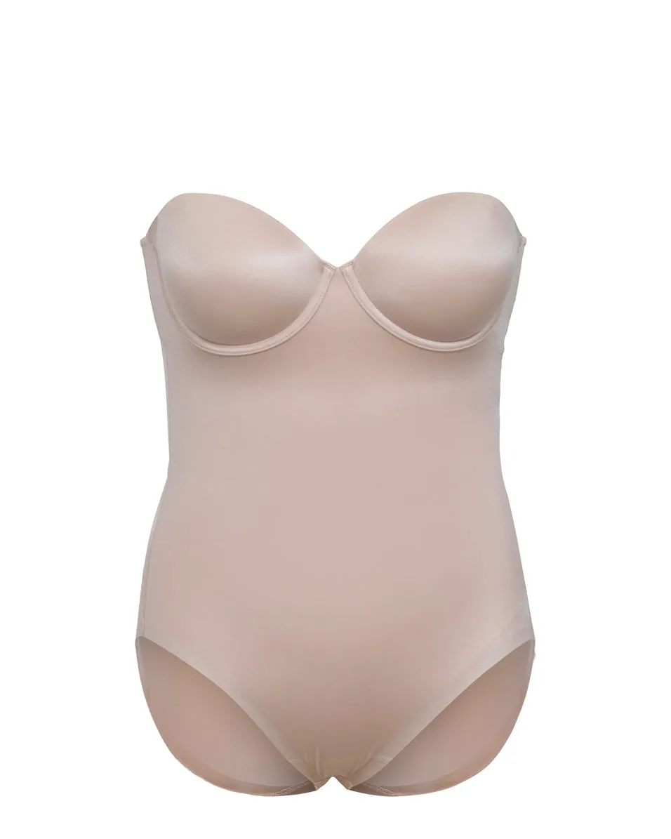 SPANXshape™ Suit Your Fancy Strapless Cupped Brief Bodysuit