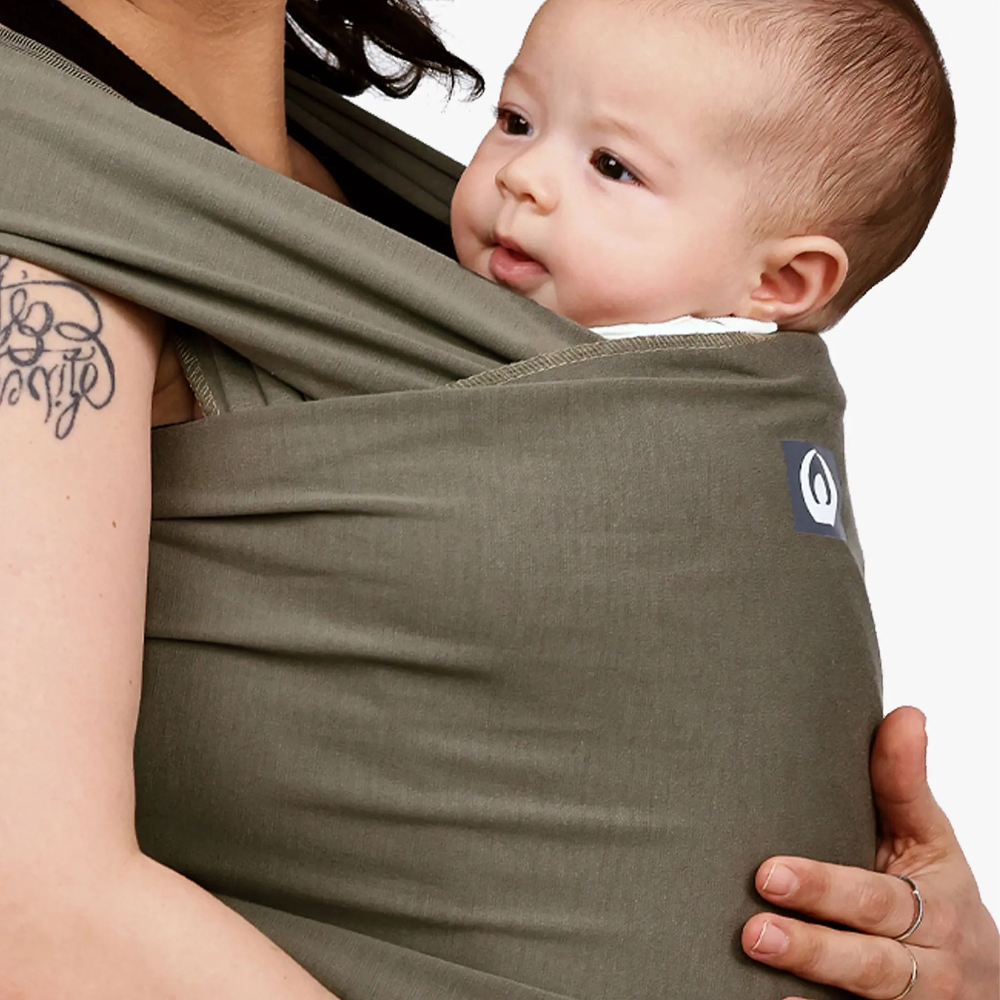 Stretchy Baby Wrap Pure Tencel™ | Forest Green