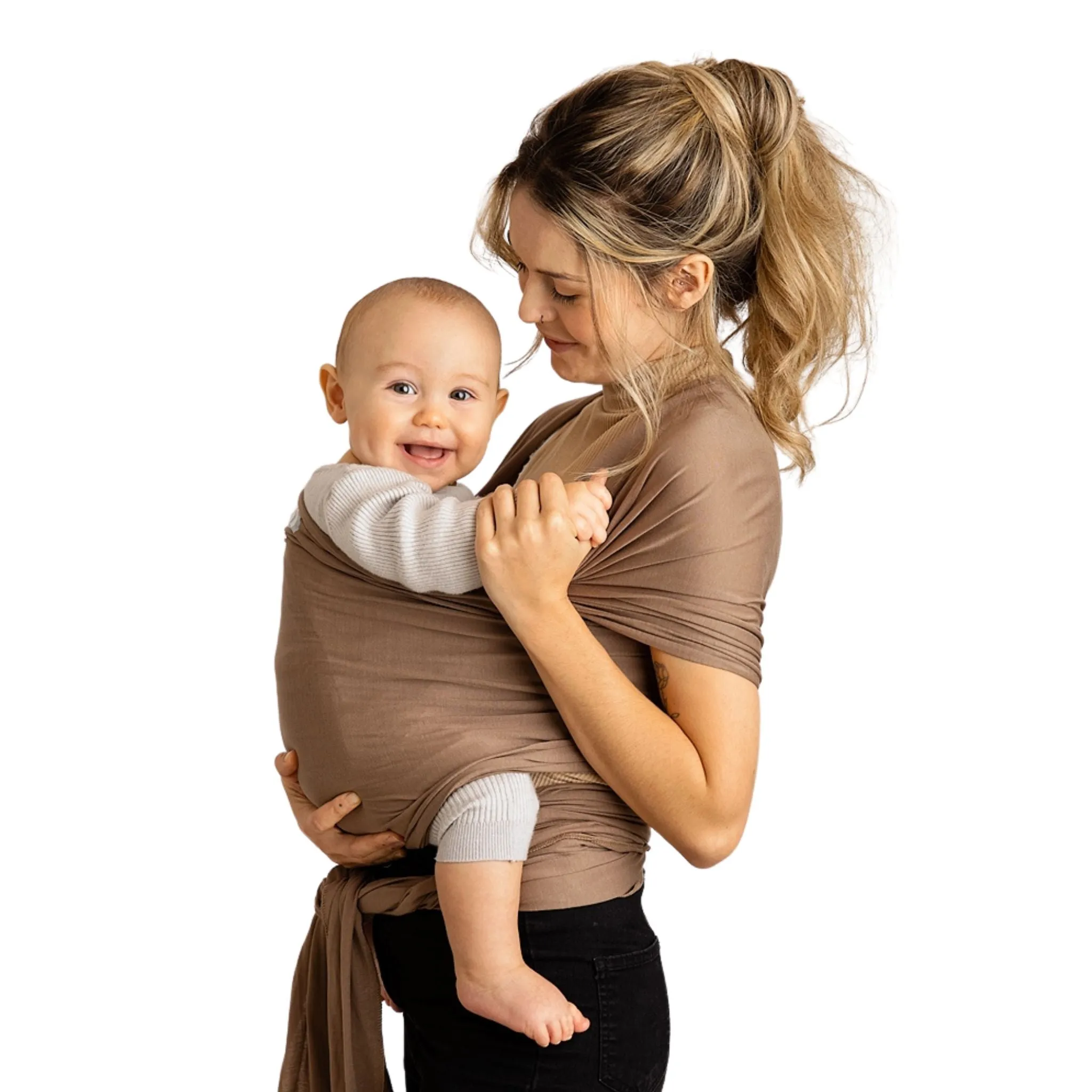 Stretchy Baby Wrap Pure Tencel™ | Nutmeg