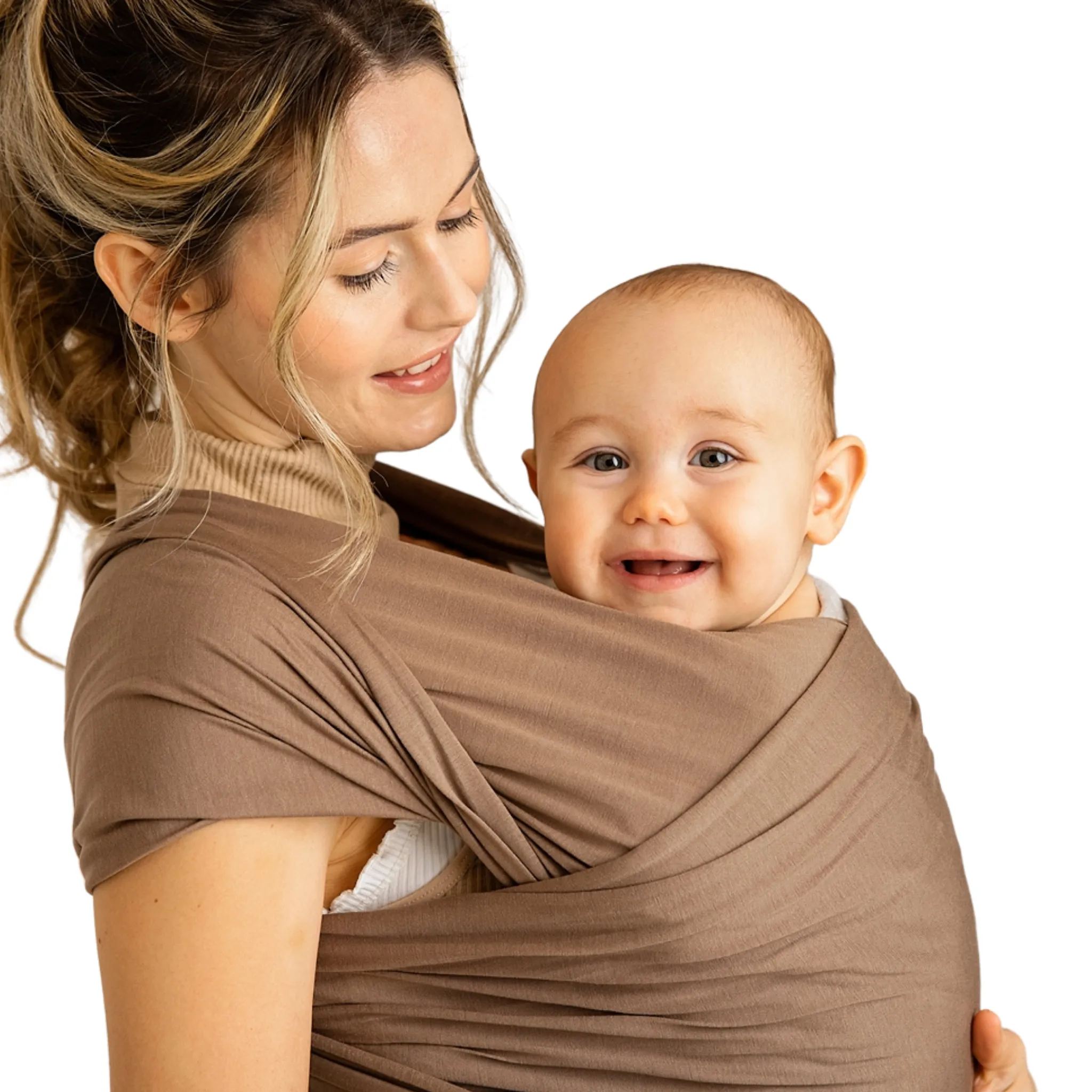 Stretchy Baby Wrap Pure Tencel™ | Nutmeg