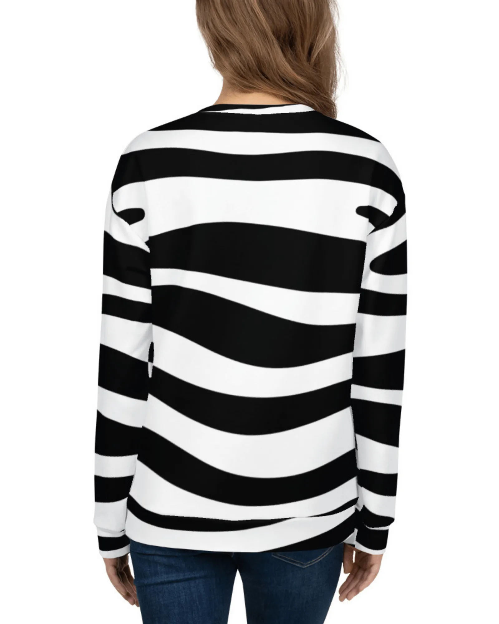 Striped Sweatshirt for Women - Elevate Your Style with Neleti.com