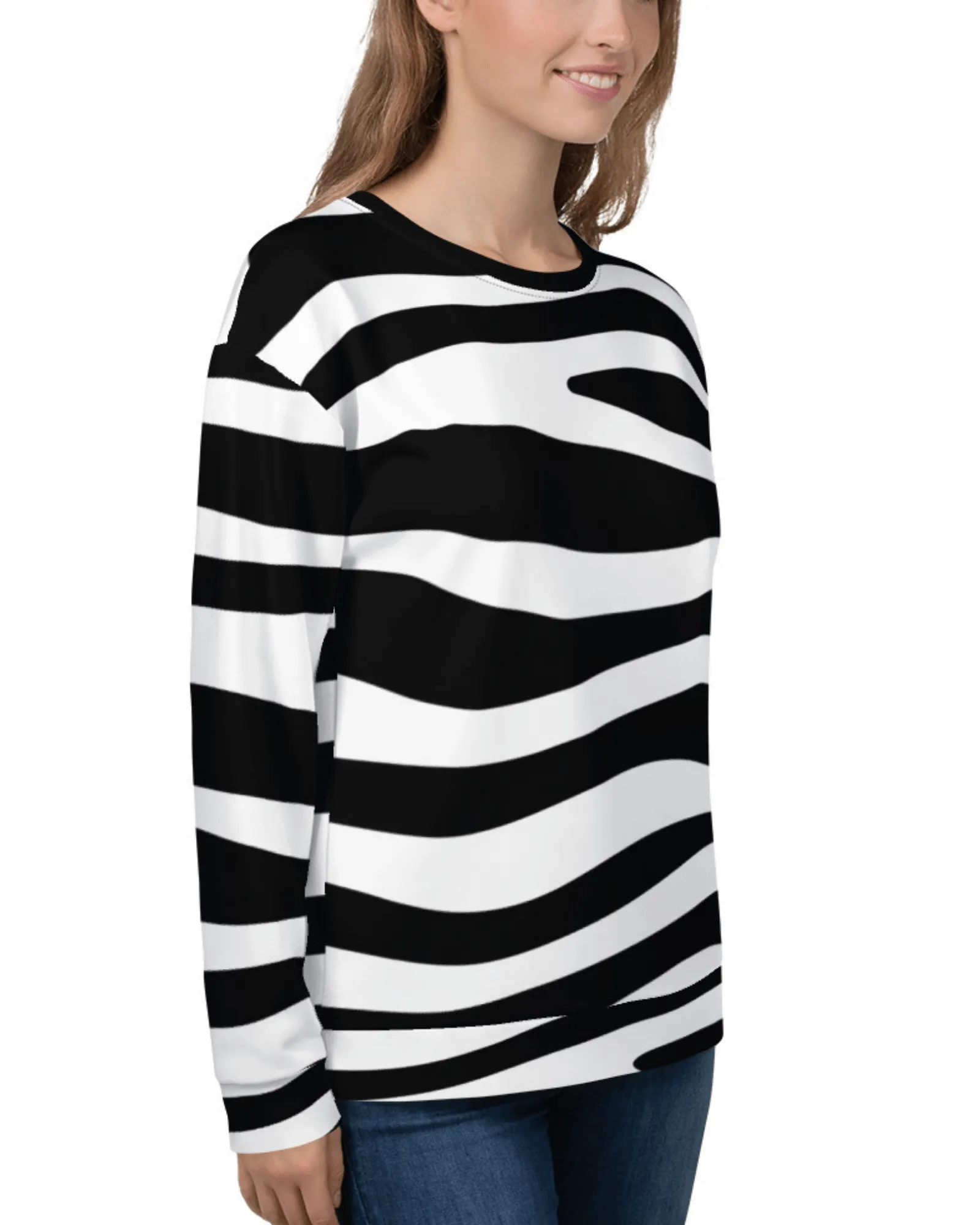 Striped Sweatshirt for Women - Elevate Your Style with Neleti.com