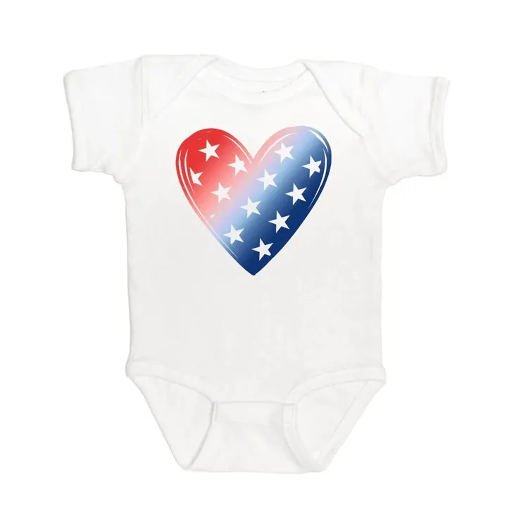 Sweet Wink - Patriotic Heat S/S Onesie