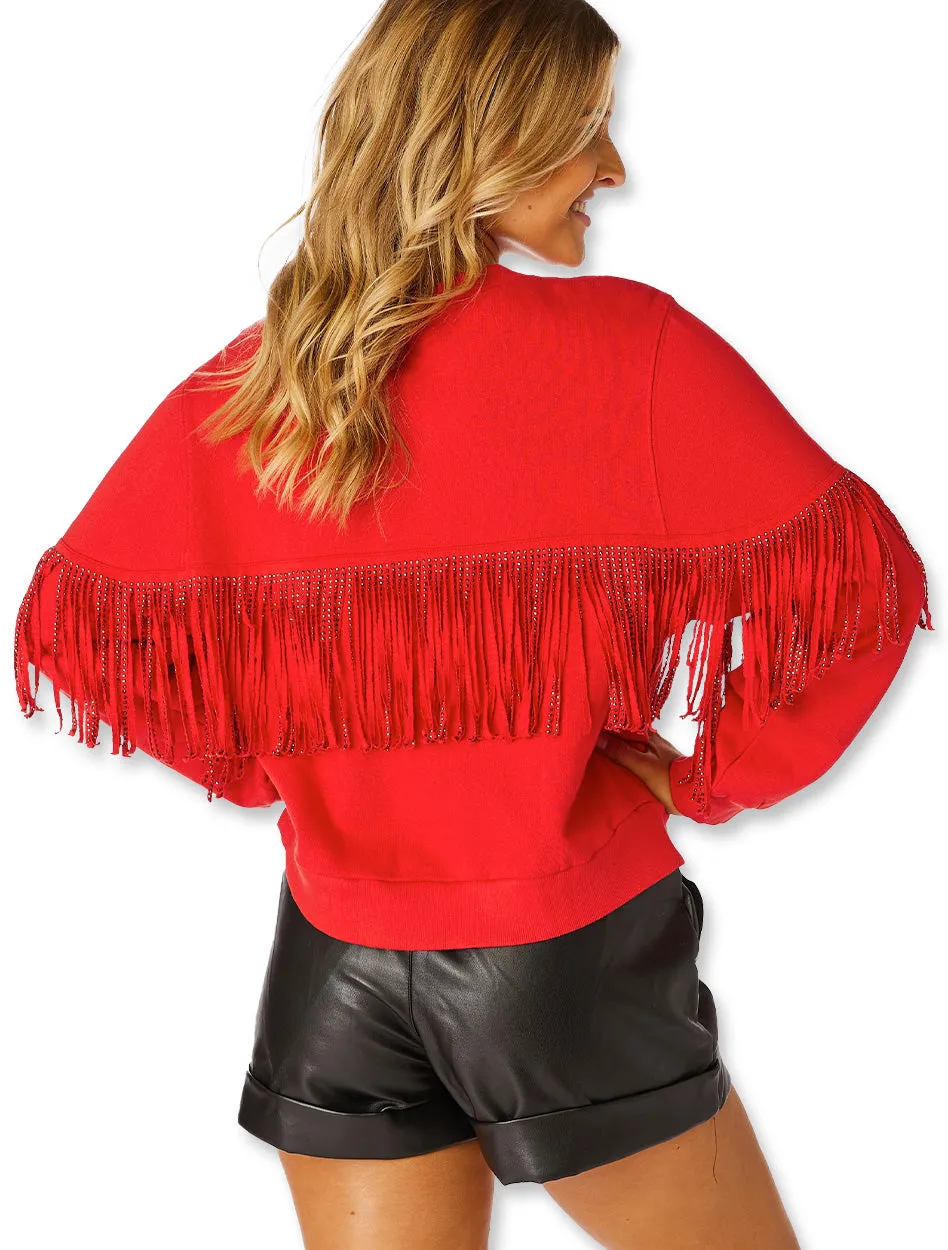 Texas Tech Stewart Simmons "The Fringe Sweatshirt"