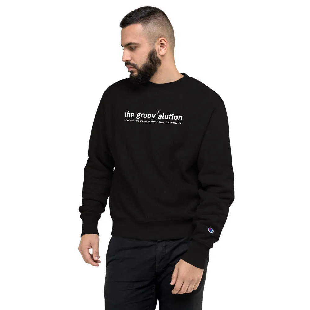 The Groovalution Unisex Champion Sweatshirt