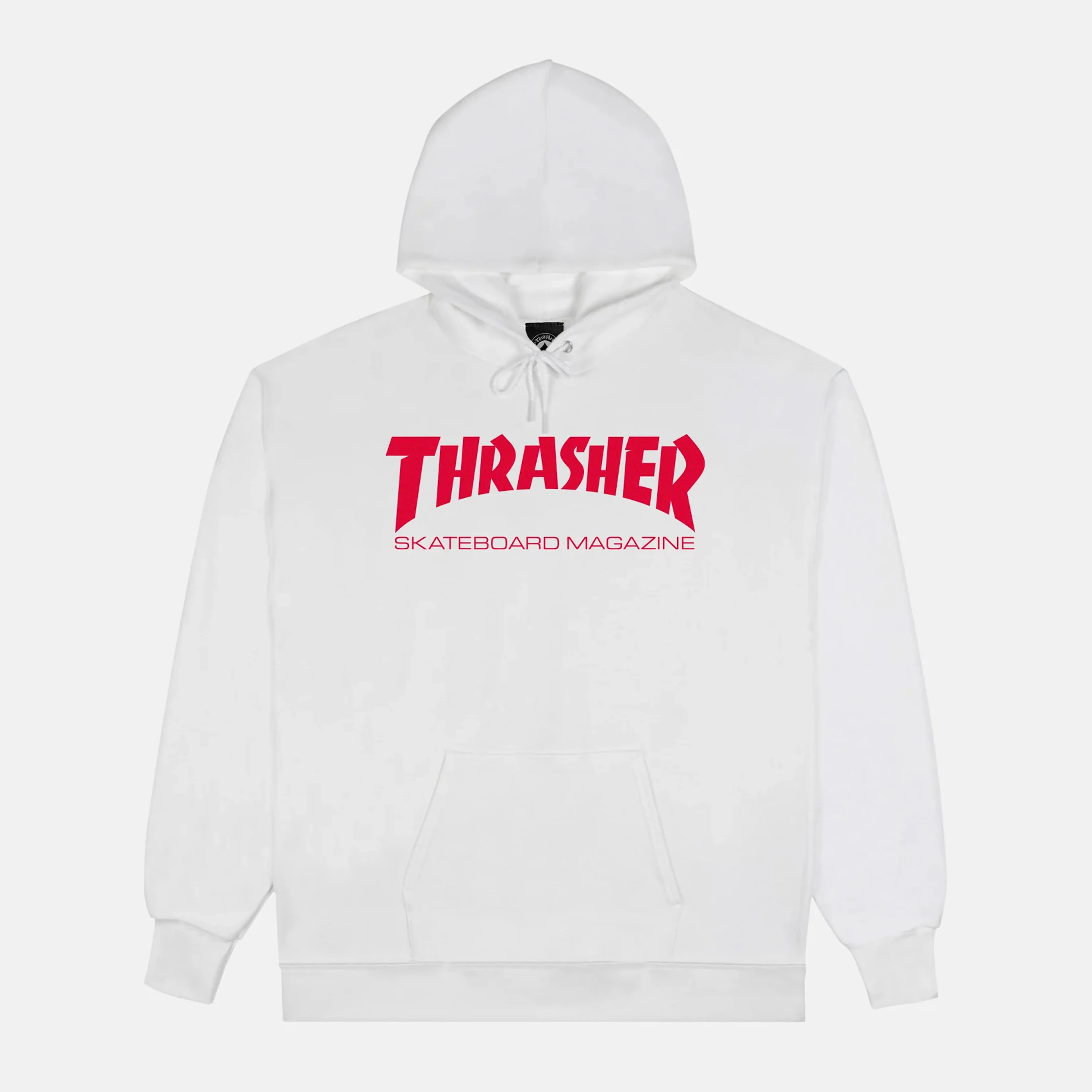 Thrasher Magazine Skate Mag Hood - White / Red