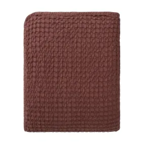 Veiros Cotton Bedspread [Maroon]