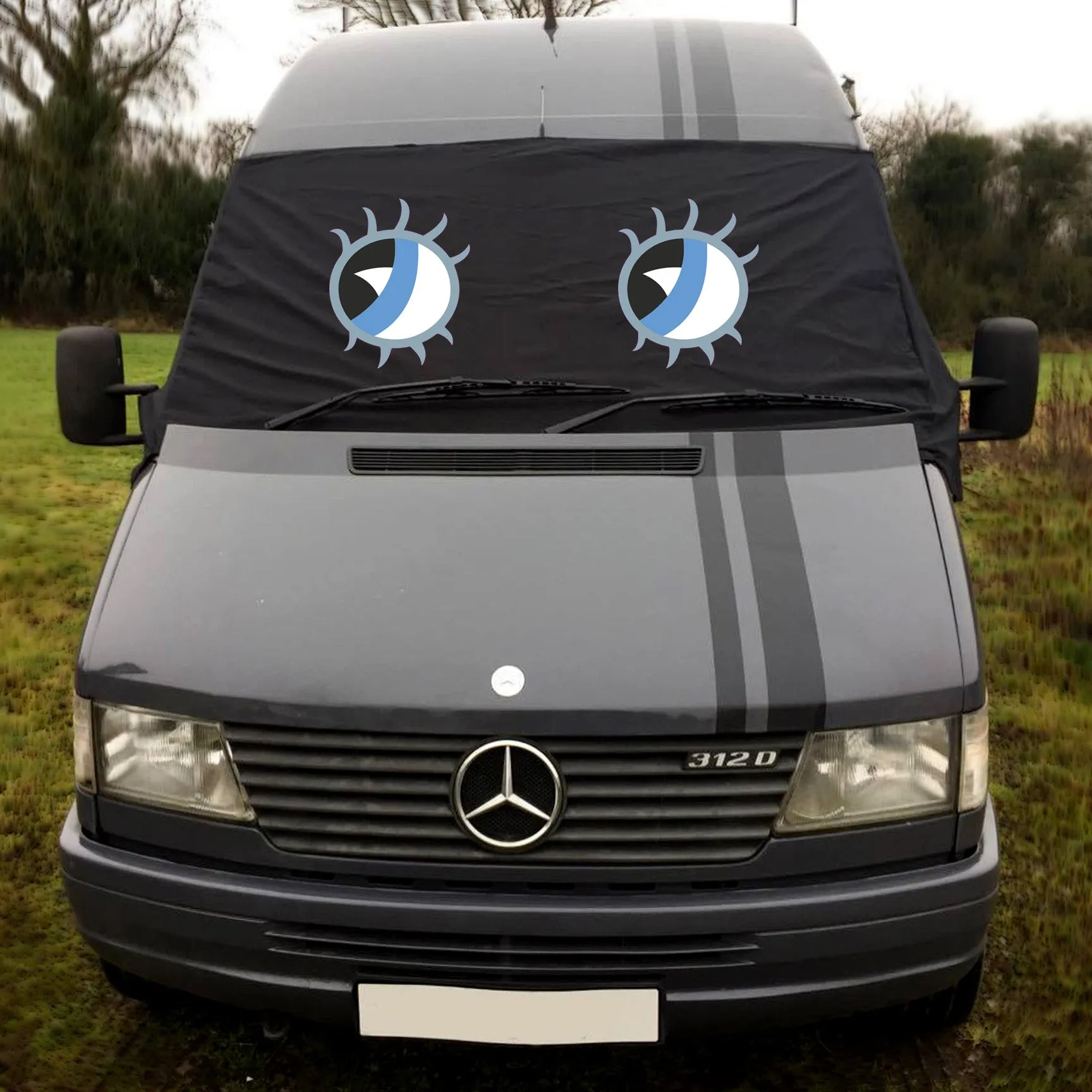 VW LT / Mercedes Sprinter 95-06 Screen Cover - Betty Eyes