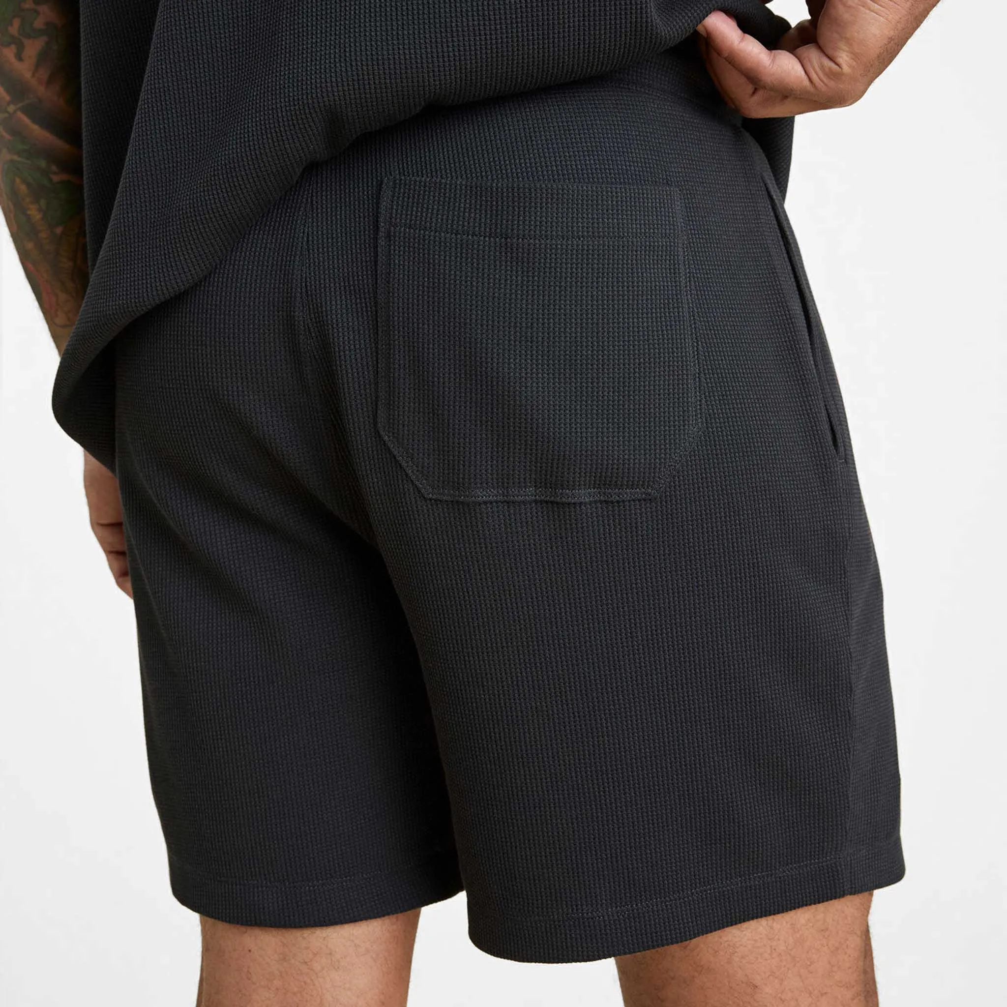 Waffle Short | Black