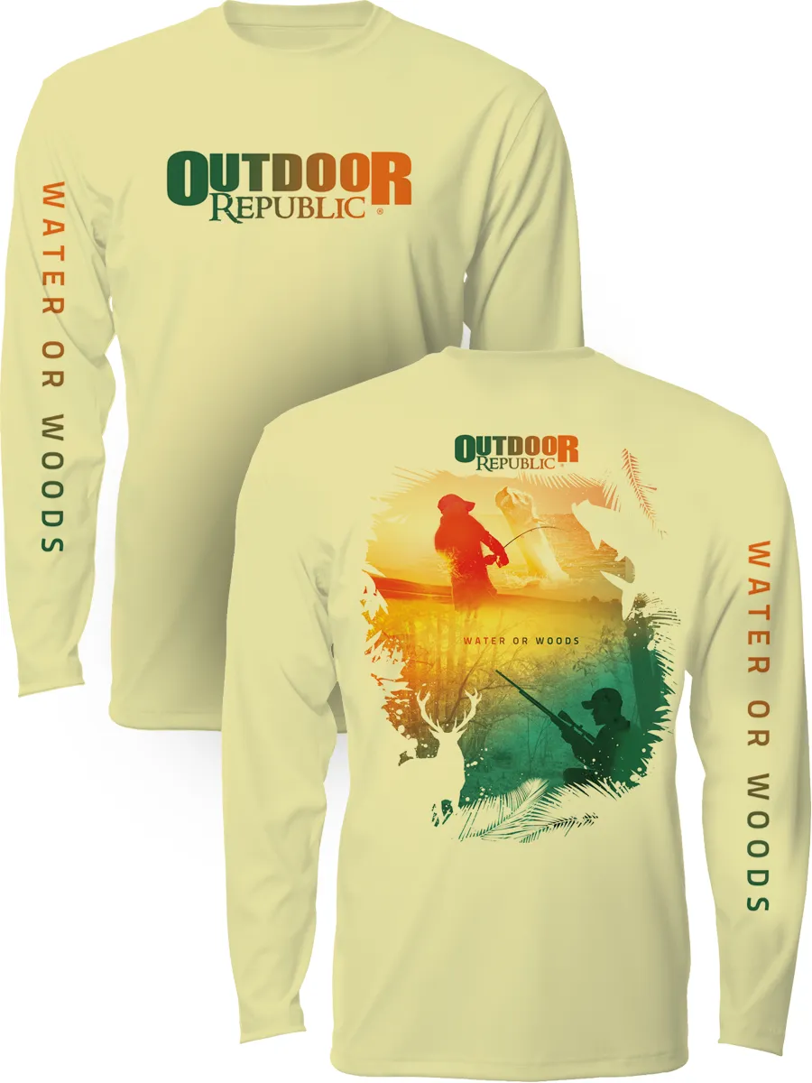 Water or Woods - UPF Performance Shirt (unisex)