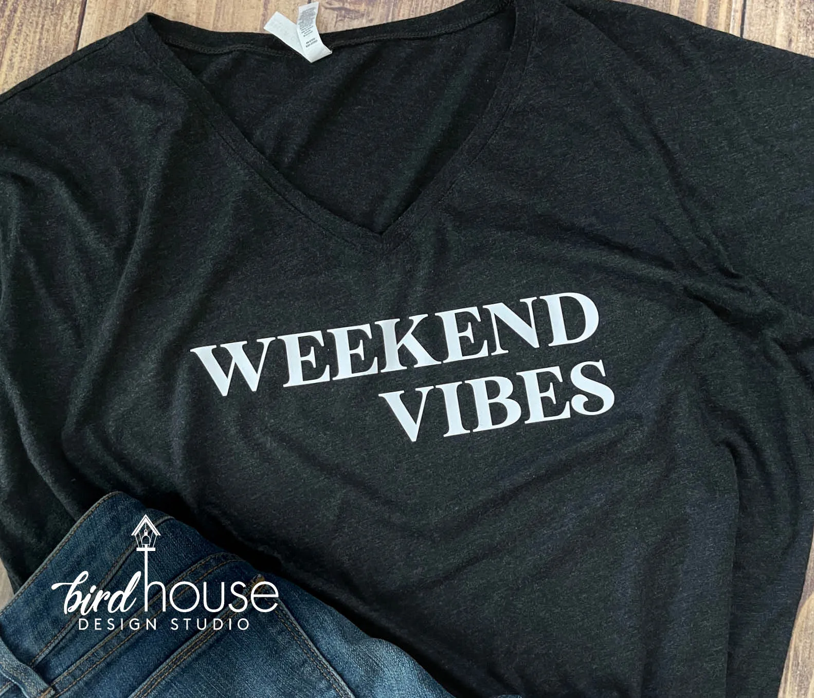 Weekend Vibes Shirt, Cute Graphic Tee