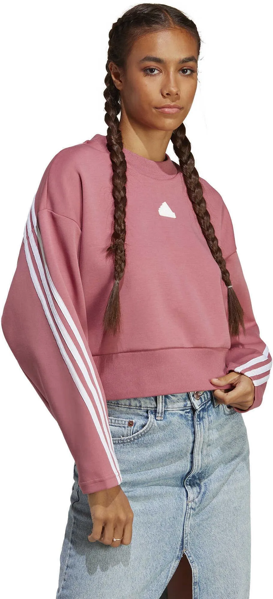 Women's Sportswear Wrapped 3-Stripes Sweatshirt