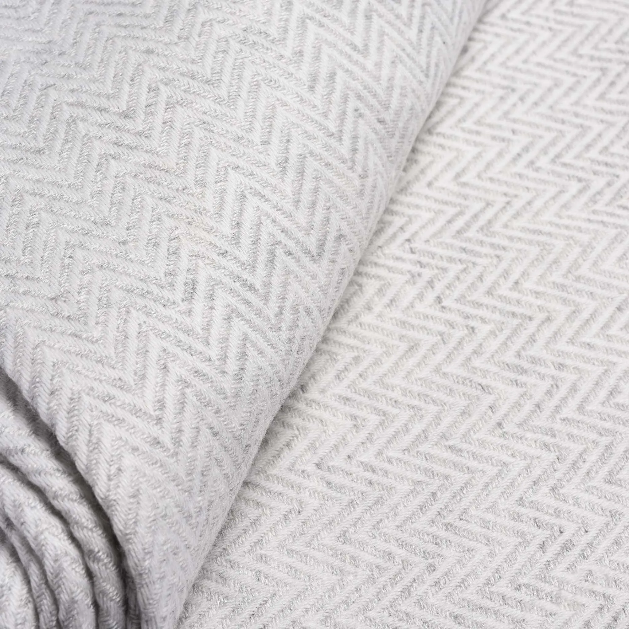 Wool Zig Zag Throw from Kashmir