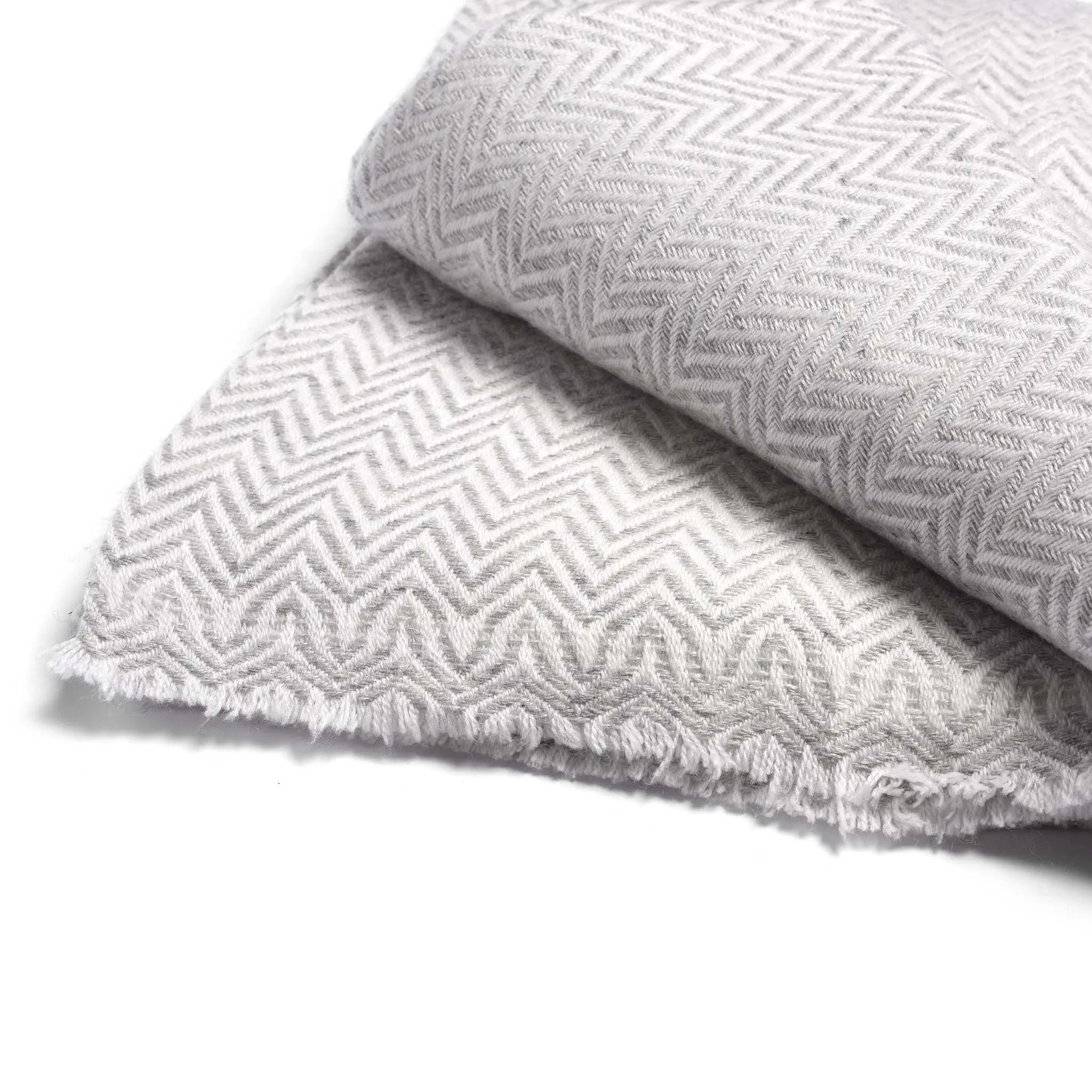 Wool Zig Zag Throw from Kashmir