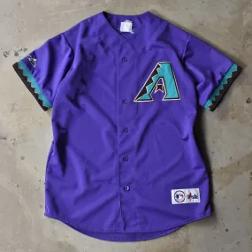 Y2K Majestic “MLB Arizona Diamondbacks” ベースボールシャツ 240715